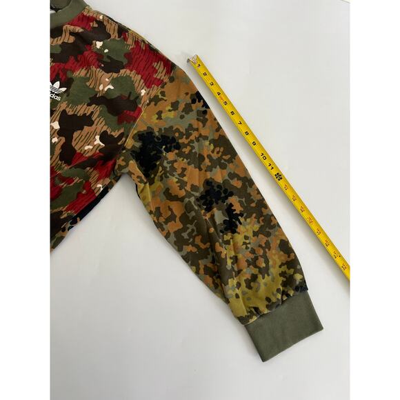 Adidas Sweatshirt Mens XL  Pharrell Williams Camo Print Crewneck - Picture 6 of 16